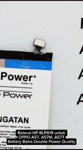 Baterai HP Oppo A39 CPH1605 BLP619 Batre A57 CPH1701 BLP 619 Batrai ORI DOUBLE POWER