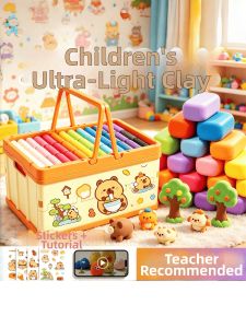 MINGZHUO | Non-toxic Safe Odorless Childrens Modeling Clay 36 Colors