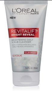 LOreal USA Revitalift Bright Reveal Anti-Aging Facial Cleanser with Glycolic Acid 5 fl. oz