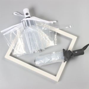 Besee | Automatic Foldable Transparent Advertising Umbrella