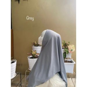 hijab bergo malai jersey L