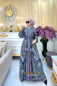 gamis Lionel Richie gamis elegant gamis busui edisi deanara dress Amore by ruby