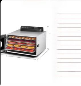 บ้านและเชิงพาณิชย์ขนาดใหญ่อาหารขนาดเล็กเครื่องอบผักผลไม้ หวาน แป้งมันฝรั่งอาหารยาเตาอบแห้งปลาเนื้อแห้ง