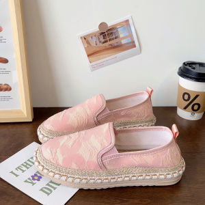 2024 New Fishing Shoes for Women Summer Breathable Anti-Odor Maternity Slippers Soft Sole Anti-Slip Traditional Beijing Cloth Shoes