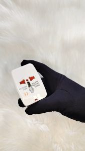Universal Travel Adapter - Adaptor Stop Kontak Coklat untuk EU/AU/UK/US dengan USB Putih