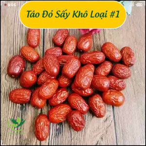 Táo Đỏ Sấy Khô Quả To Đỏ Đều Hàng Loại 1 Thảo Mộc Gama