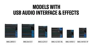 Bàn trộn âm thanh MG16XU - Mixer Analog Yamaha MG16XU - TRƯỜNG THỊNH AUDIO SOLUTION