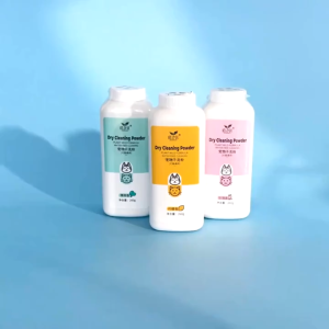 Pet Dry Cleaning Powder Anti-Tick and Flea Dry Shampoo Powder 260g For Dog And Cat