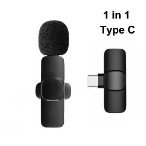 KEBIDU Wireless Lavalier Microphone Professional Mic Noise Cancelling Audio Video Recording Mini Mic for Gaming Live Broadcast