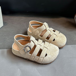 Summer New Korean Style Hollow Roman Sandals Soft Bottom