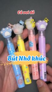 Bút đánh dấu 3 màu chân mèo / bút nhớ dòng dành cho học sinh / SP524935812