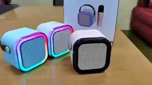 ( MUA 1 TẶNG 1 ) Loa Bluetooth K12 Tặng Kèm Mic Không Dây – Hát Karaoke Đổi Giọng Âm Thanh Cực Hay