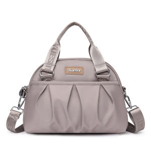 Leacat Fashionable pleated womens handbag large capacity single shoulder crossbody tote bag