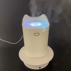 YumeLux Large Air Humidifier 2300ml Dual Mist Spray Aroma Diffuser With Essential Oil Night Lamp
