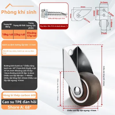 FANGXIANSHENG | Bánh Xe Hỗ Trợ Nâng Cửa và Chống Xệ