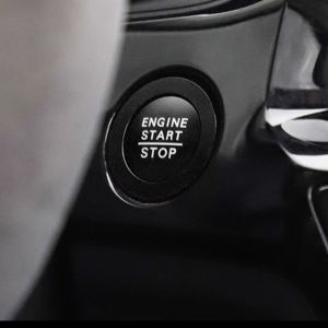 Honda Civic Type R Air Conditioner Button CRV Shading Outlet One Touch Start Decorative Ring Car Accessories Auto Parts