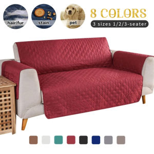 1/2/3/4 Seater Sofa Couch Cover Chair Throw Pet Dog Kids Mat Furniture Protector Reversible Removable Armrest Slipcover