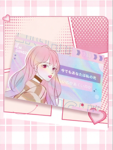 Laser Transparent Printable Photo Card Custom Design