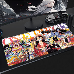 Bandai | Anime O-One P-Piece Shanks XXL Large Gaming Desk Mat Natural Rubber Non-Slip Mouse Pad Gamer Keyboard Carpet Gaming Accessories
