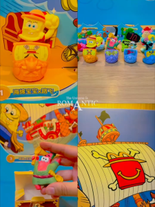 Happy Meal McD McDonalds McDonalds Spongebob x One Piece 2026 Luffy Gear 5 Sponge Bob Limited Edition