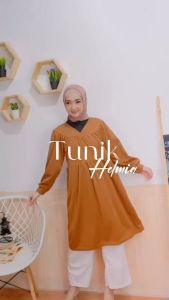 GAMIS HELMIA / TUNIK HELMIA / TUNIK MUSLIM / GAMIS MIDI