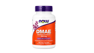 NOW Foods DMAE 250mg 100 Veg Capsules DMAE Brain Supplement