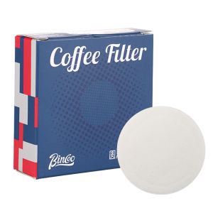 Bincoo Italian Coffee Machine Handle Round Powder Bowl Special Filter Paper Moka Pot 58mm Universal 100 Pieces Filtering