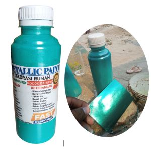 Cat Acrylic Metallic Glossy Cat Dekorasi Rumah Cat Gypsum / Plafon / Grc Cat Tembok Exterior