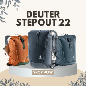 DEUTER STEPOUT 22 LIFESTYLE DAYPACK (NEW) | Laptop Backpack | Ergonomic Design