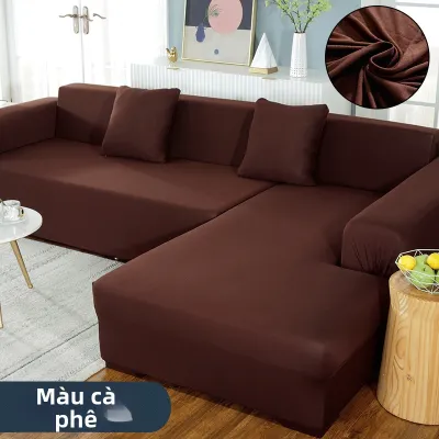 FENGHONGTAO | Bọc Ghế Sofa Chaise Hình L Cho Bốn Mùa
