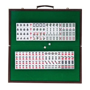 Sparrow Foldable Suit 30mm Mahjong Internet Celebrity Mini Mahjong Tiles Portable Travel & Outdoor Camping Hand Rub Pink Feeling