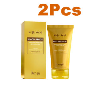 Hoygi | Kojic Acid & Niacinamide Face Wash Brightening Facial Cleanser for Dark Spots & Glowing Skin Evens Skin Tone Acne Scar Care