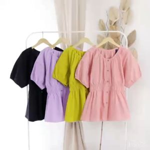 SJM BLOUSE BABYDOLL WANITA KASUAL SIMPLE 2934