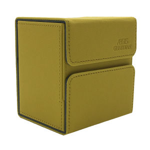 Pu Material That Can Accommodate over 100 Cards Magnetic Seal Anti-Dirt Moisture-Proof Card Storage Box with Lid Suitable for Magic: the Gathering Pokémon and Other Trading Card Games