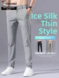 TUCANO | Cool Silk Summer Lightweight Business Casual Trousers