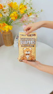 DONOS DIARY Pet Diaper For Dog Pull-up Disposable Diaper cute design for girl dog XS S M L XL