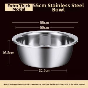 BAICHANG | Thickened Stainless Steel Kitchen Basin