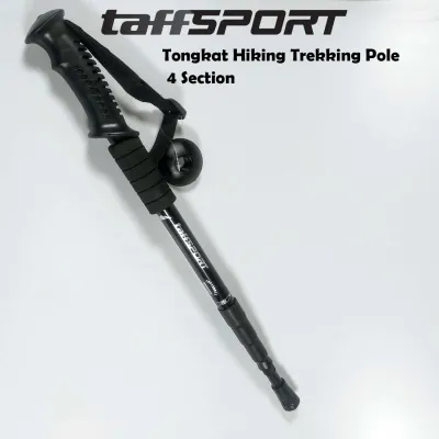 TaffSPORT Tongkat Hiking Trekking Pole Telescopic 4 Section - E4103
