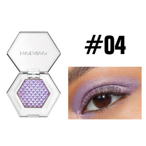 HANDAIYAN 5 Colors Pearlescent Eyeshadow Chameleon Fine Glitter Eyeshadow Long-lasting Hexagonal Mashed Potato Eyeshadow