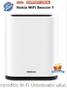 Nokia WiFi Beacon 1 WiFi Mesh Router System Supports AC120