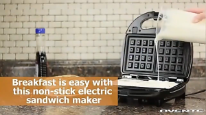 SWEET HOME LUCKYS Multifunctional Non-stick Waffle Maker Machine Burger Grill Press Breakfast Maker Machine