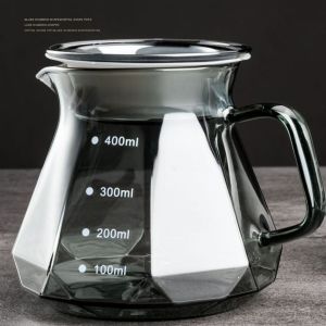 Coffee Server Diamond เหยือกดริปกาแฟ เหยือกเสิร์ฟกาแฟทรงเพชร 400ml/600ml