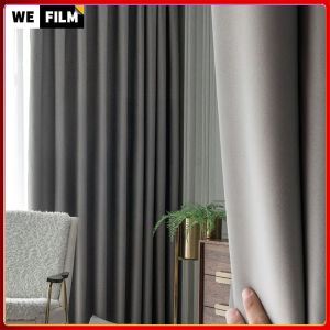 Blackout Curtains High Precision Curtain Fabric Light Luxury High Shading Privacy Sunshade Curtains for Living Dining Room Bedroom