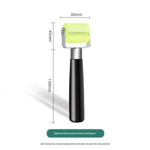 Hand Pulley Rubber Roller Hand Pinch Roller Leather Gluing Fit Flatten Silicone Shoe Bag Tool Woodworking Edge Strip Pinch Roller