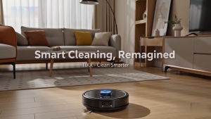 Tixx Smart Robot Vacuum Cleaner 3in1 Wet&Dry Powerful 2000Pa For Home Wireless Floor Washing Robot
