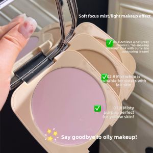 JIUQI | Waterproof Sweatproof Natural Matte Oil Control Large Capacity Setting Powder