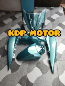 promo!! cover body full halus motor Honda beat fi 2013-2014-2015 warna tosca metalik