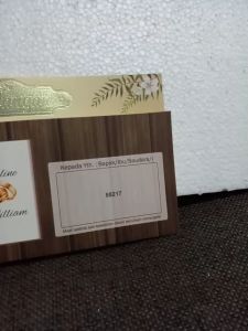 print UNDANGAN NIKAH ERBA 88217 (isi 50 lembar) PERNIKAHAN SUNAT SUNATAN KHITAN KHITANAN FREE PLASTIK FOTO DESIGN