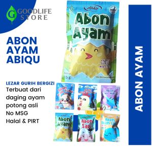 Abon Ayam Abiqu Abon Bayi Kemasan Sachet 15 gram Non MSG