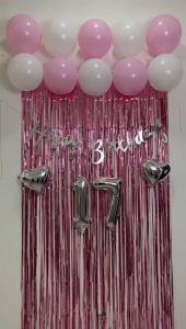 Paket Set Balon Dekorasi Ulang Tahun / Perlengkapan Pesta Ulang Tahun Simple